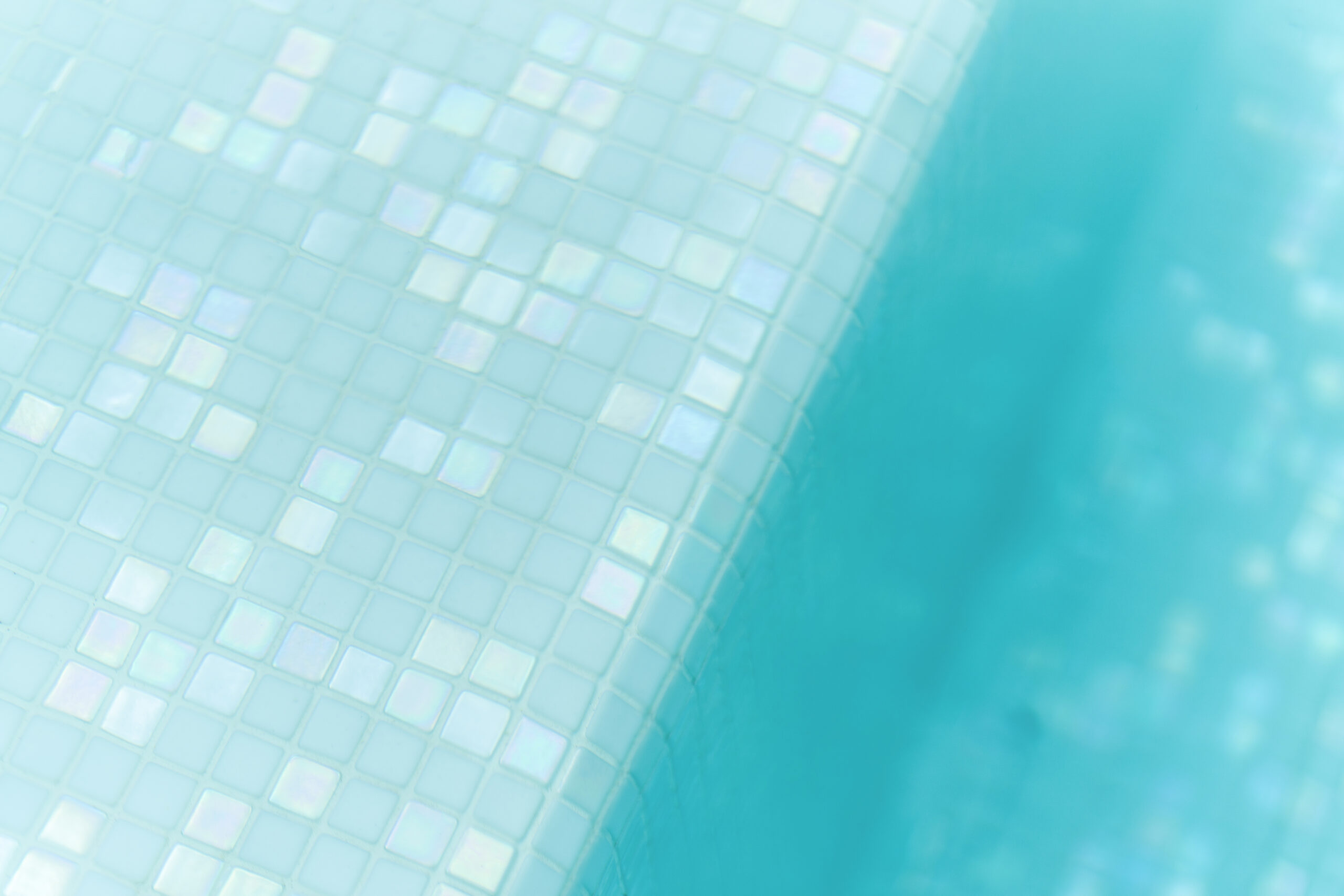 Pearl White Spanish Polyurethane Cord Glass Pool-Mosaic 7163