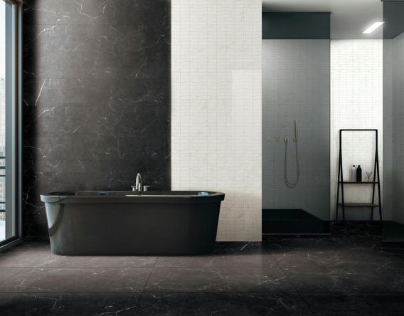 Black And White Bathroom