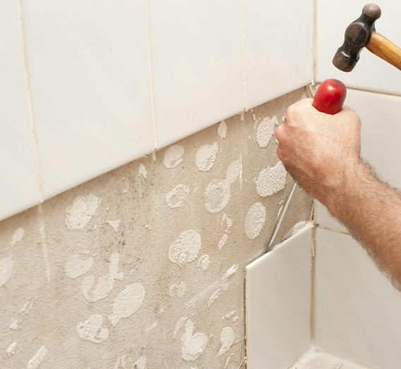 Removal Of Bathroom Tiles