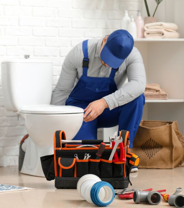 Toilet Installation by Plumber