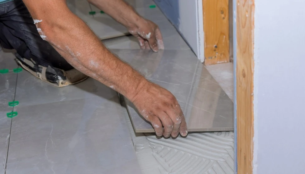 Laying Floor Tiles