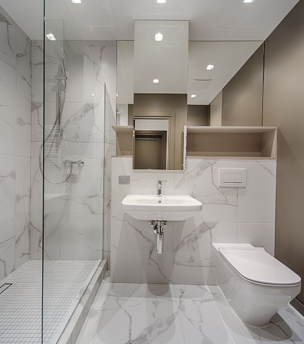 Same Tile On Walls And Floors