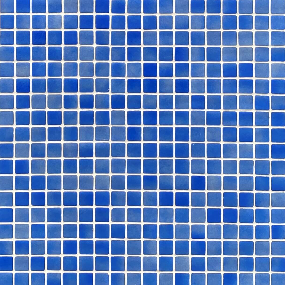 Sky Light Blue Spanish Polyurethane Cord Glass Pool-Mosaic 7086