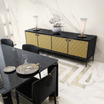 Versace Ceramics Maximvs Statuario Porcelain Panel | Slab C 3719