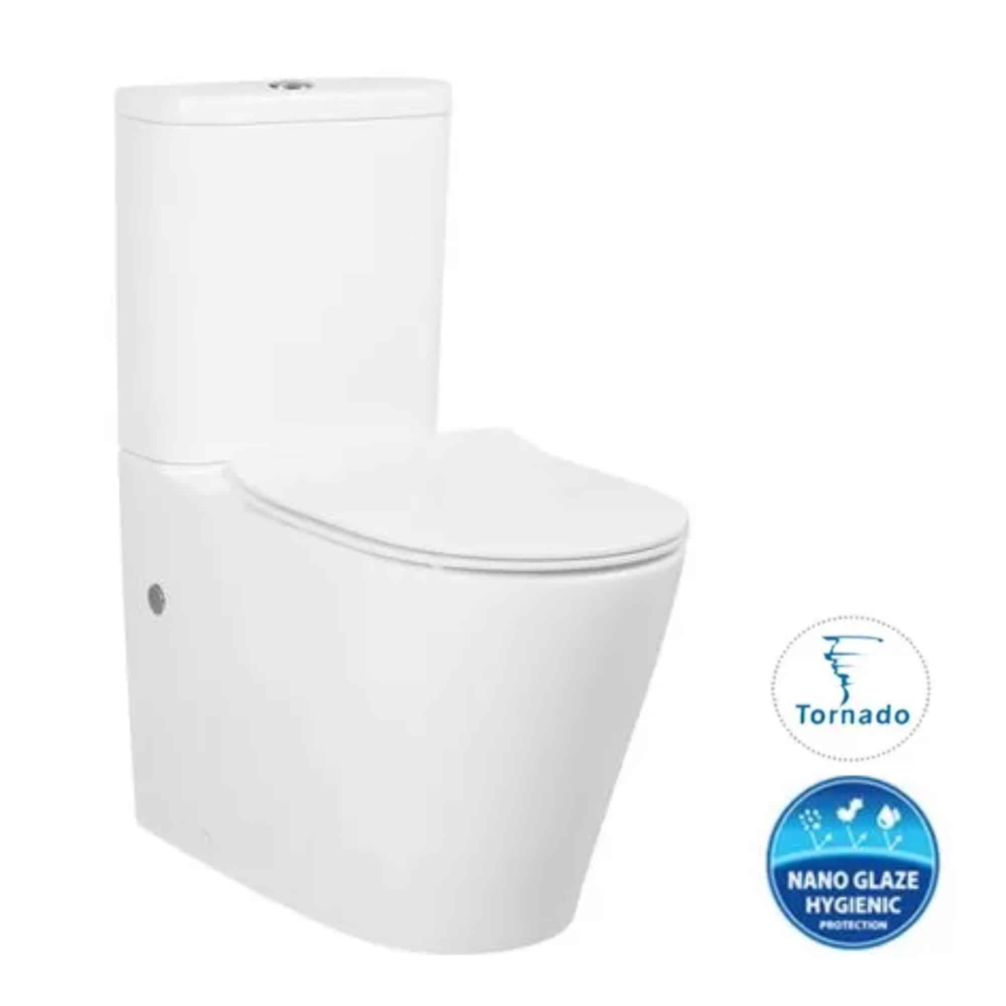 Feanza Tornado X Slim Seat Toilet Suite 9677