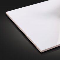 White Gloss Mirror Finish Ceramic Wall Tile 4242