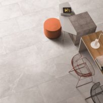 Yosemite Light Grey Stone Look In/Out Rectified Porcelain Tile 4258