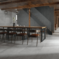 Yosemite Light Grey Stone Look In/Out Rectified Porcelain Tile 4258