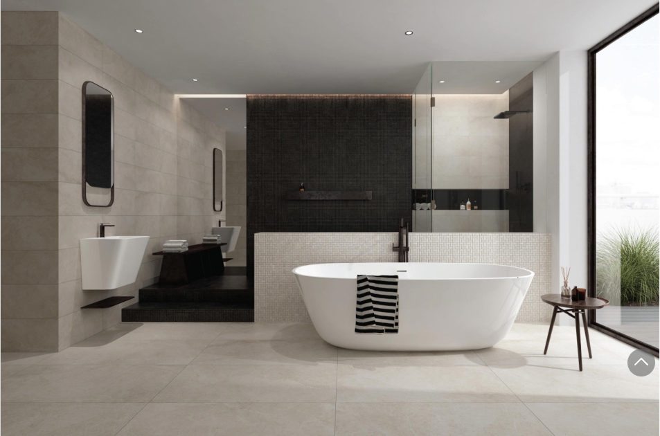 Yosemite Beige Stone Look In/Out Rectified Porcelain Tile 4452