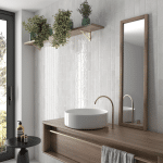 Bricks White Gloss Spanish Irregular Edge Porcelain Subway Tile 4411