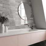 Bricks Grey Gloss Spanish Irregular Edge Porcelain Subway Tile 4413