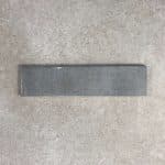 Bricks Grey Gloss Spanish Irregular Edge Porcelain Subway Tile 4413