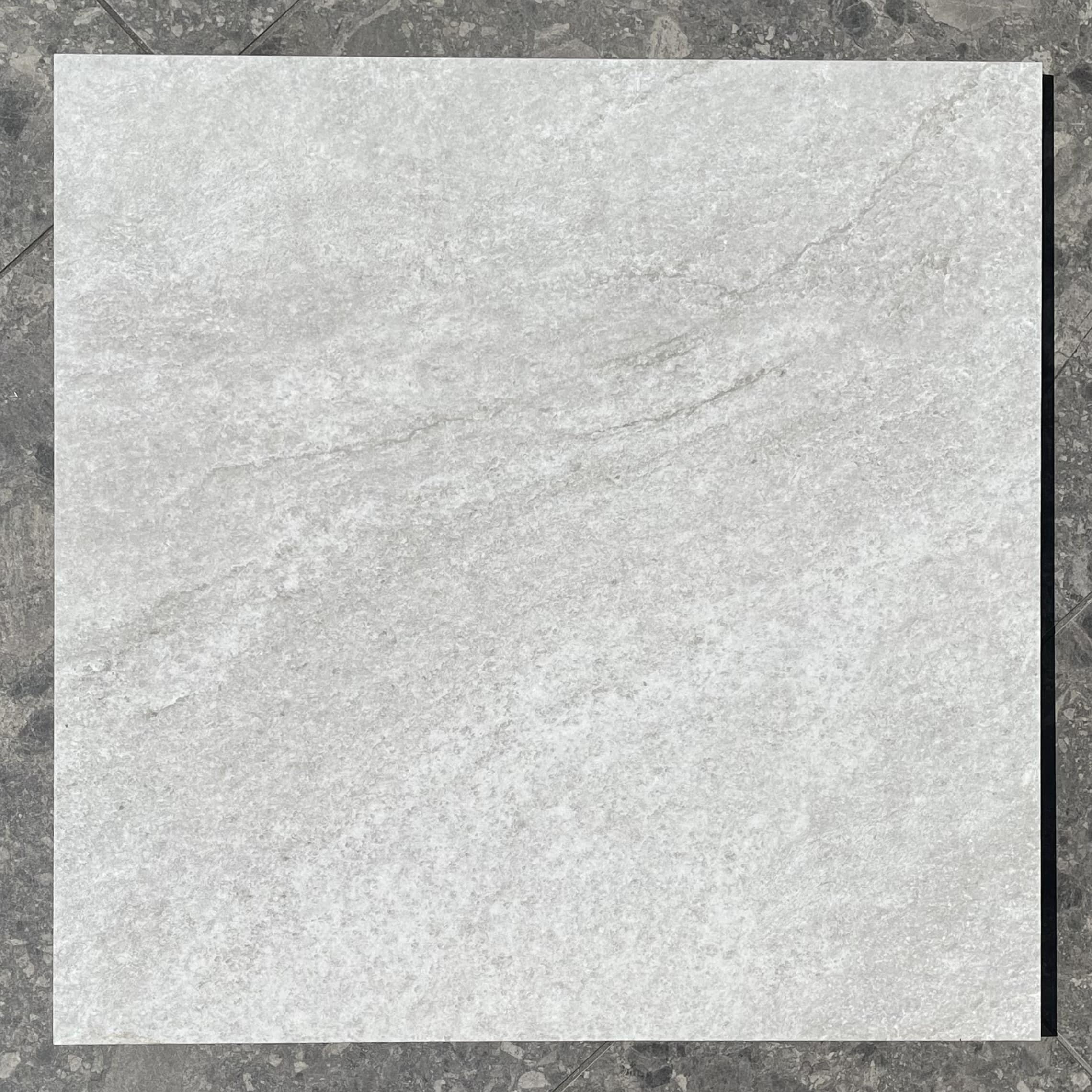 Alps Bianco Slate Stone Look Anti-Slip Rectified Porcelain Paver 4418
