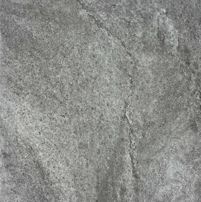 Alps Grey Slate Stone Look Anti-Slip Rectified Porcelain Paver 4419