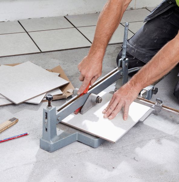 Cutting Porcelain Pavers