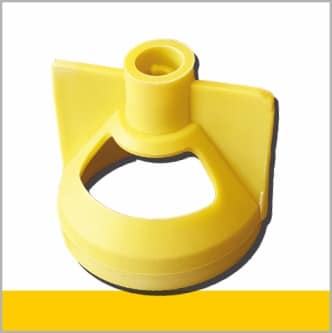 Yellow Cap Tile Levelling Blister 50cs per pack 0209