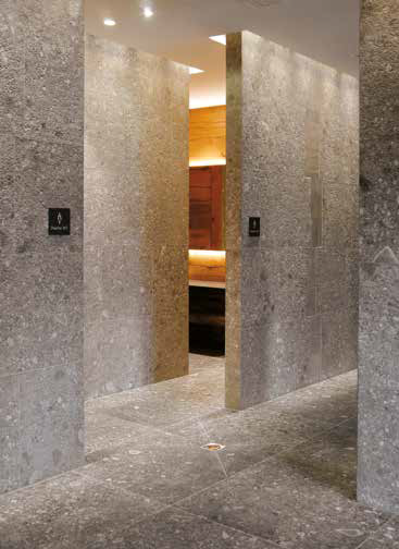 Norr Grey Stone Look Matt Finish Italian Porcelain Panel 6580