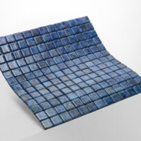 Mediterranean Sea Blue Spanish Polyurethane Cord Glass Pool-Mosaic 7724