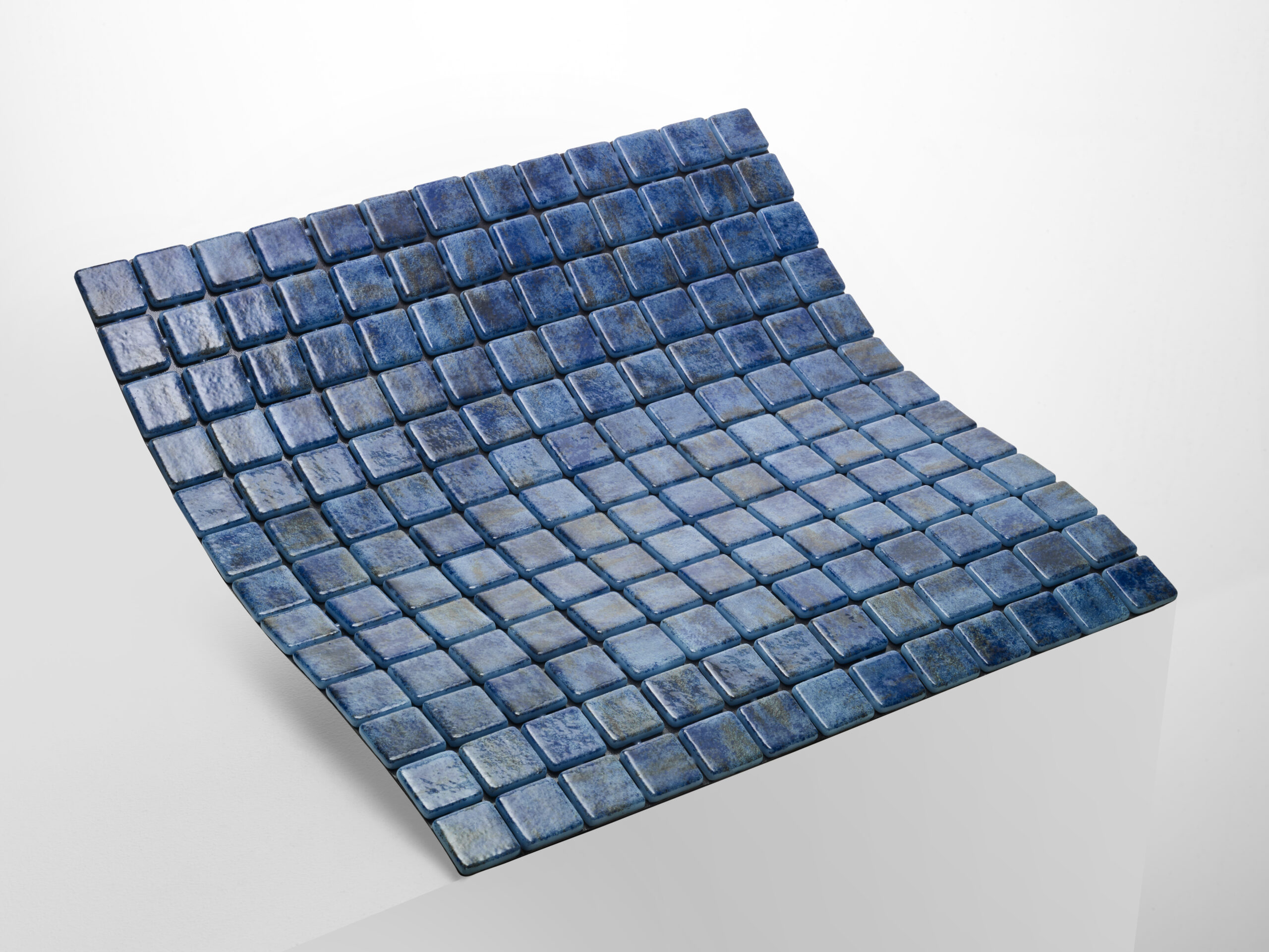 Mediterranean Sea Blue Spanish Polyurethane Cord Glass Pool-Mosaic 7724