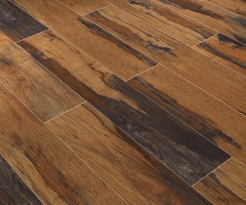 Wood Strips Blackwood Timber Look Matt Porcelain Tile 4388