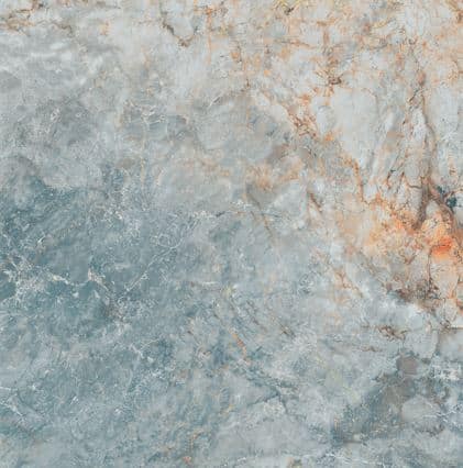 Manu Cyan Blue Stone Look Polished Rectified Porcelain Tile 4733