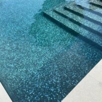 Wana Black Opal Spanish Polyurethane Cord Glass Pool-Mosaic 7694