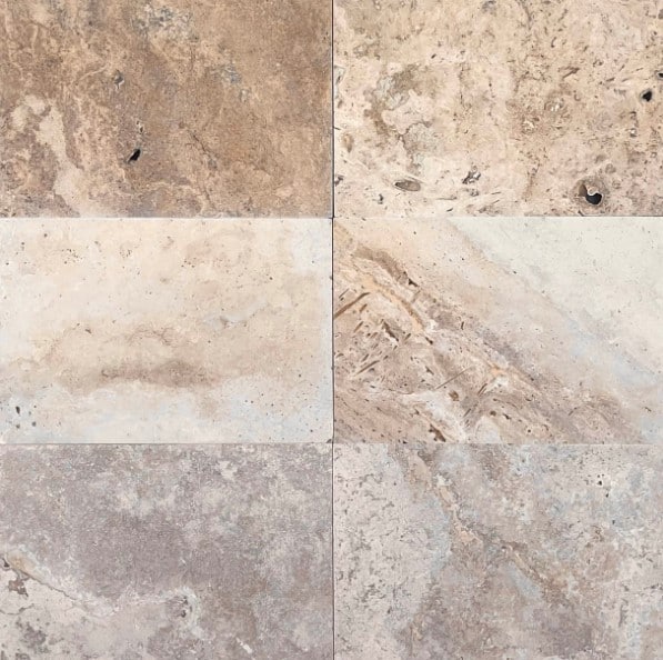 Toscano Blend Tumbled Travertine Paver 8866