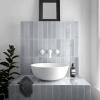 Florence Fossil Gloss Spanish Irregular Edge Porcelain Subway Tile 4845