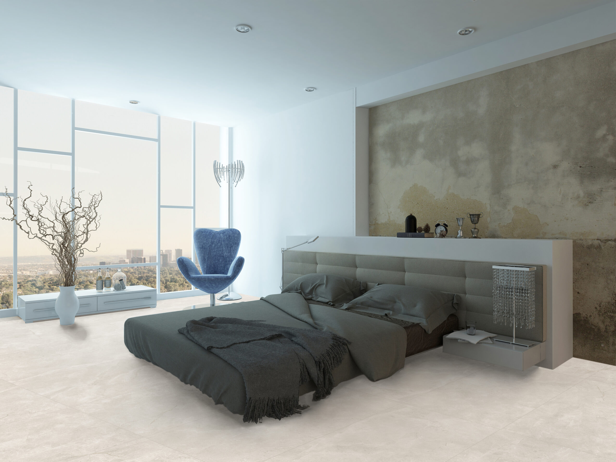 Willow Ivory Stone Look In/Out Rectified Porcelain Tile 4820