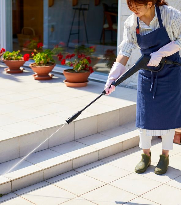 Cleaning Outdoor Tiles