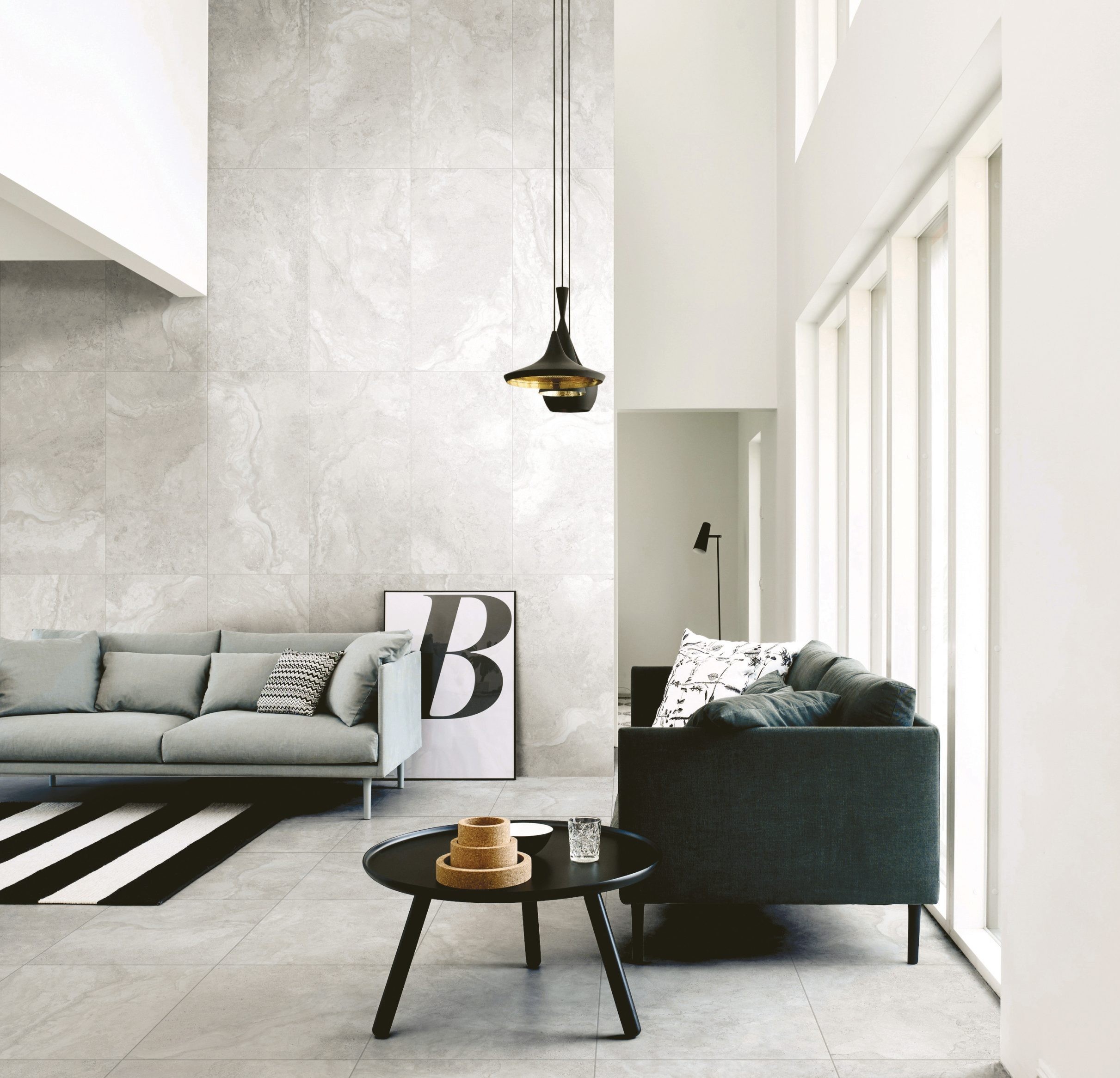 Pietra Ivory Stone Look Rectified Porcelain Tile 4902