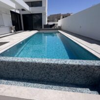 Oasis Seaside Spanish Polyurethane Cord Glass Pool-Mosaic 7750