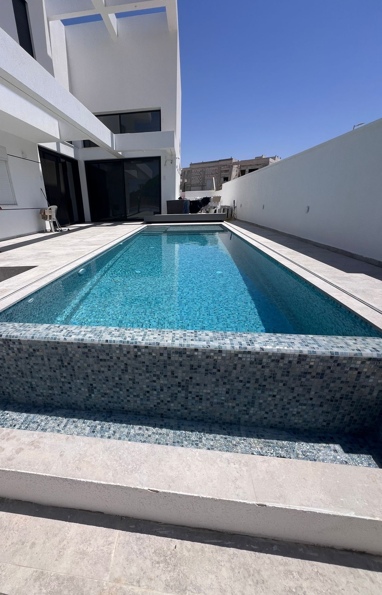 Oasis Seaside Spanish Polyurethane Cord Glass Pool-Mosaic 7750
