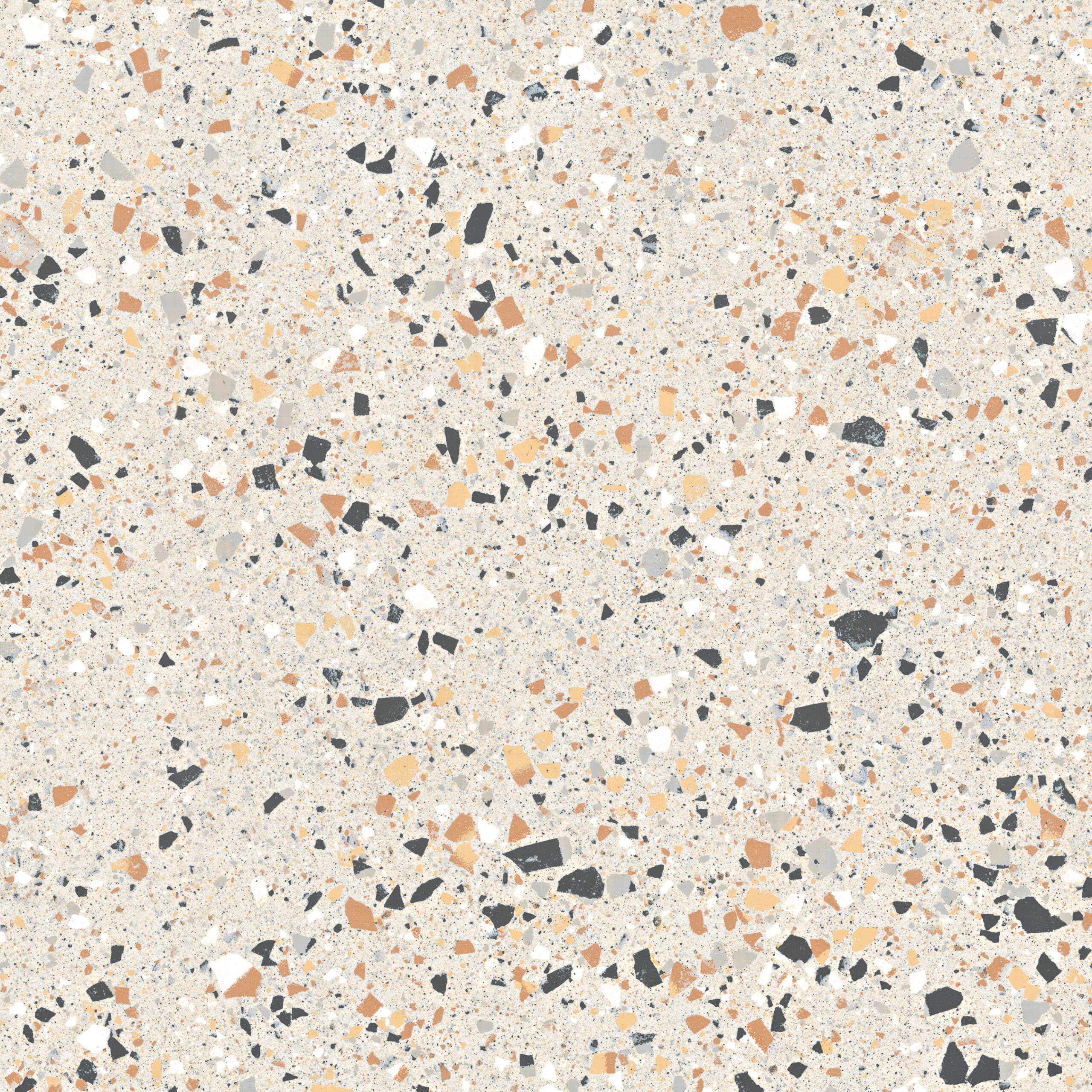 Verona Ivory Terrazzo Look Matt Rectified Porcelain Tile 2497