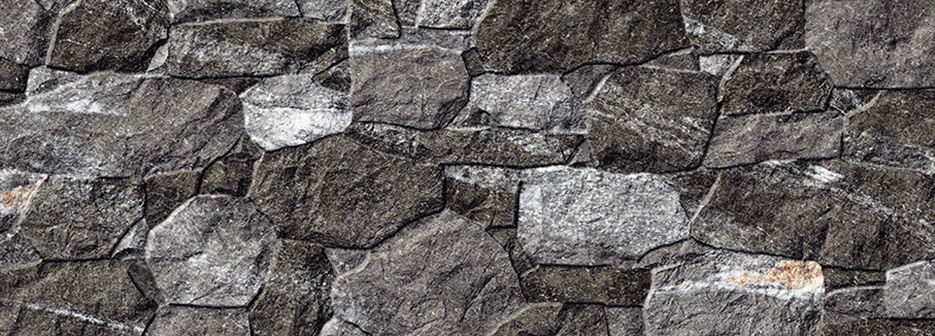 Elements Dark Stone Look 3D Effect Matt Spanish Rectified Porcelain Tile 2490