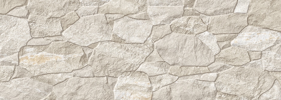 Elements Beige Stone Look 3D Effect Matt Spanish Rectified Porcelain Tile 2491