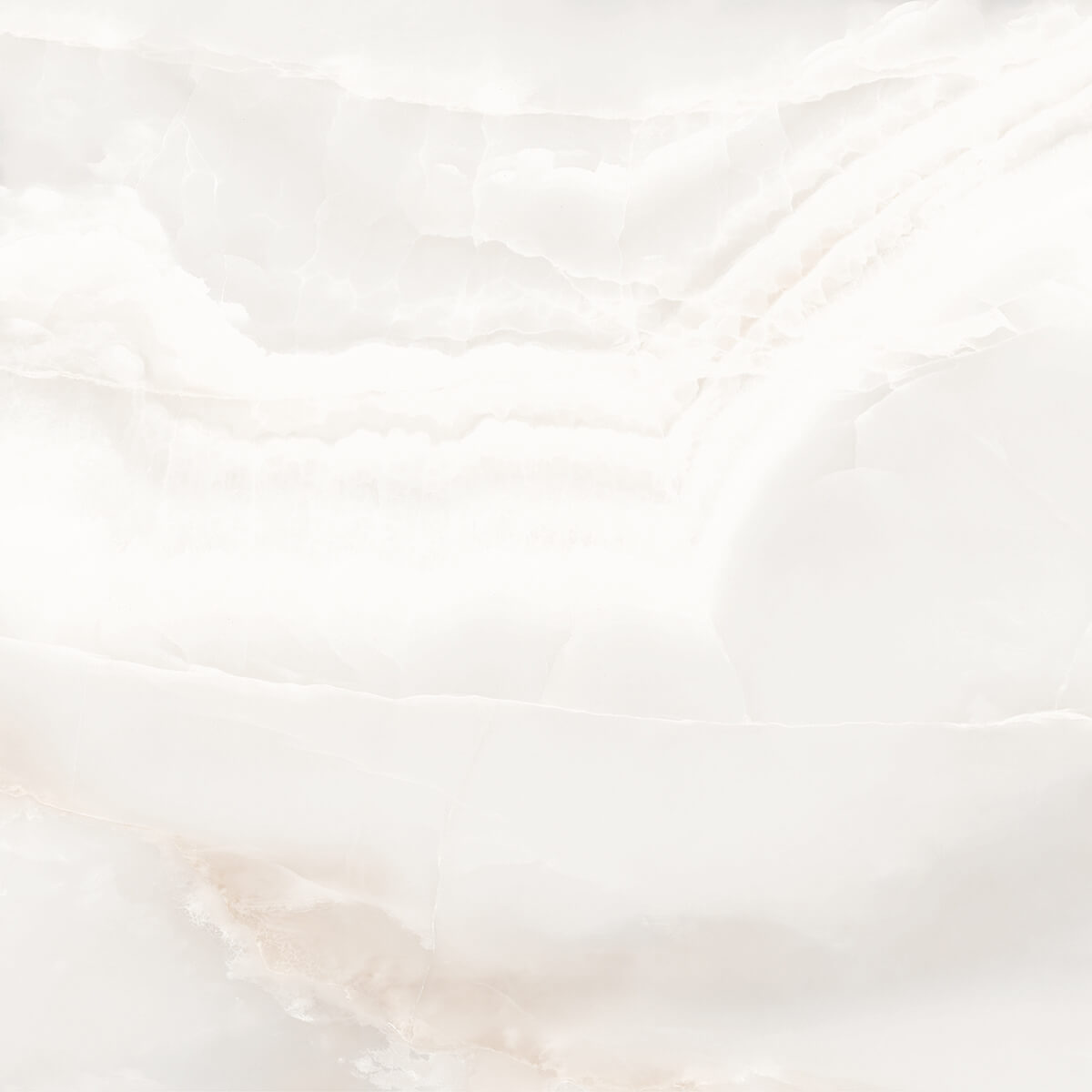 Onyx Blanco Marble Look Honed Rectified Porcelain Tile 2546