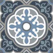 Retro Floral Pattern Matt Non
Rectified Glazed Porcelain Wall & Floor Tile 4437