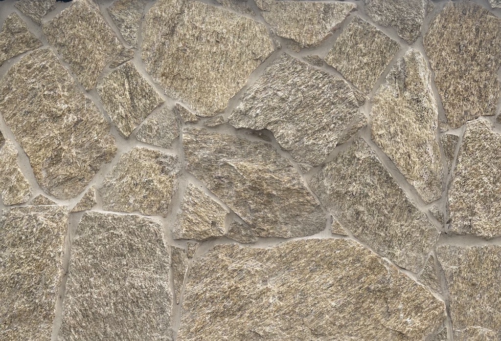 20-40mm Tiger Yellow Quartz Loose Stone Free Form Walling | Cladding 8886