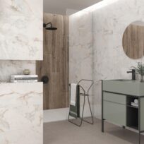 Pisa Gold Marble Look Lux Polished Spanish Porcelain Slab 2302