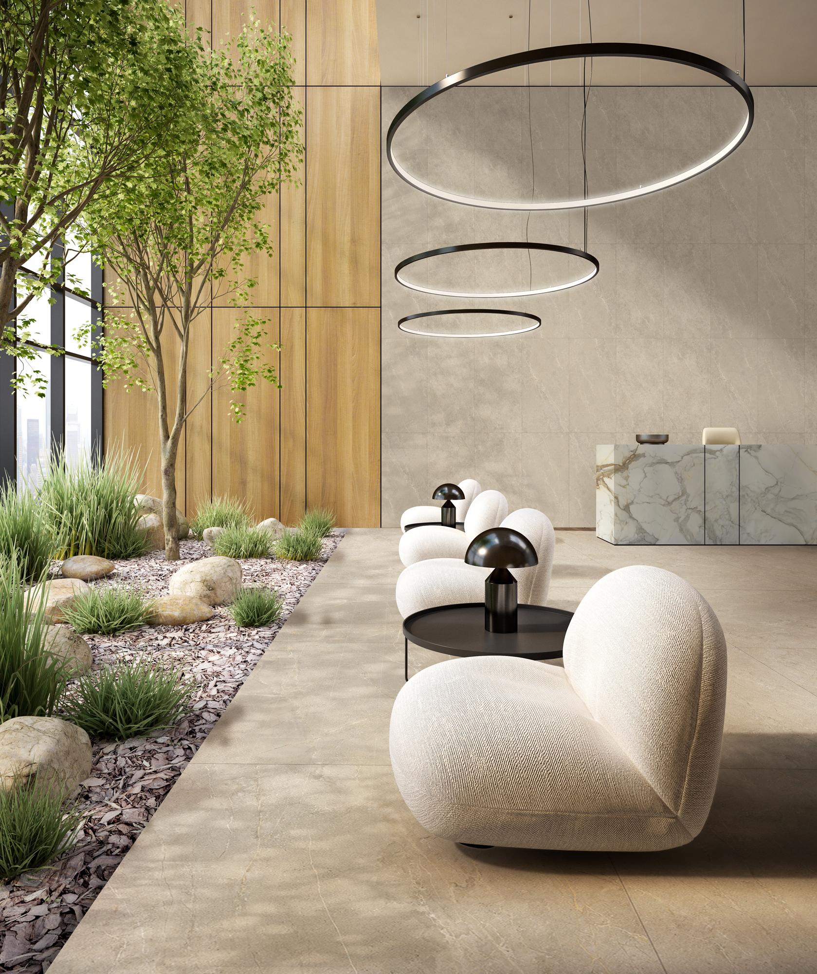 Dream Ivory Matt Italian Rectified Porcelain Slab 2360