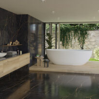 Saint Laurent Polished Italian Rectified Porcelain Slab 2483