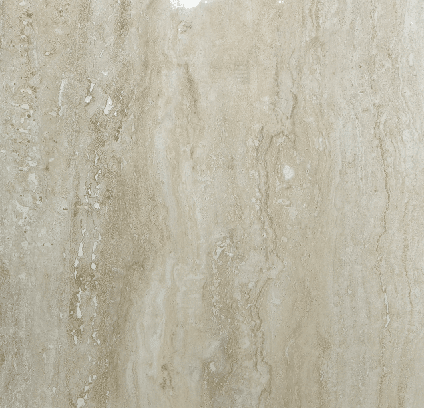 Nalu Mid Beige Travertine Look Polished Porcelain Tile 2523