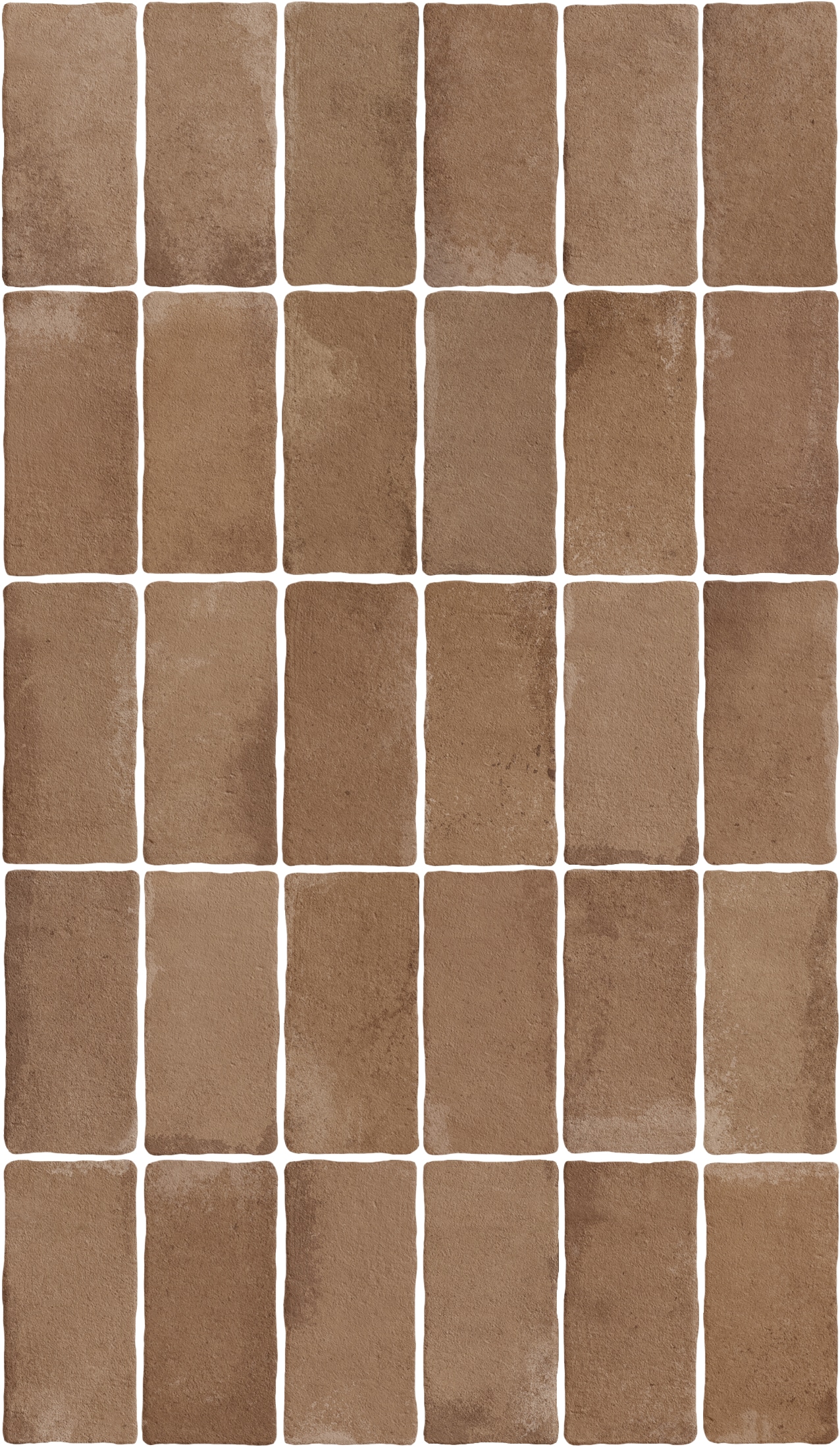 Retro Terracotta Look In/Out Matt Non Rectified Porcelain Tile 2574