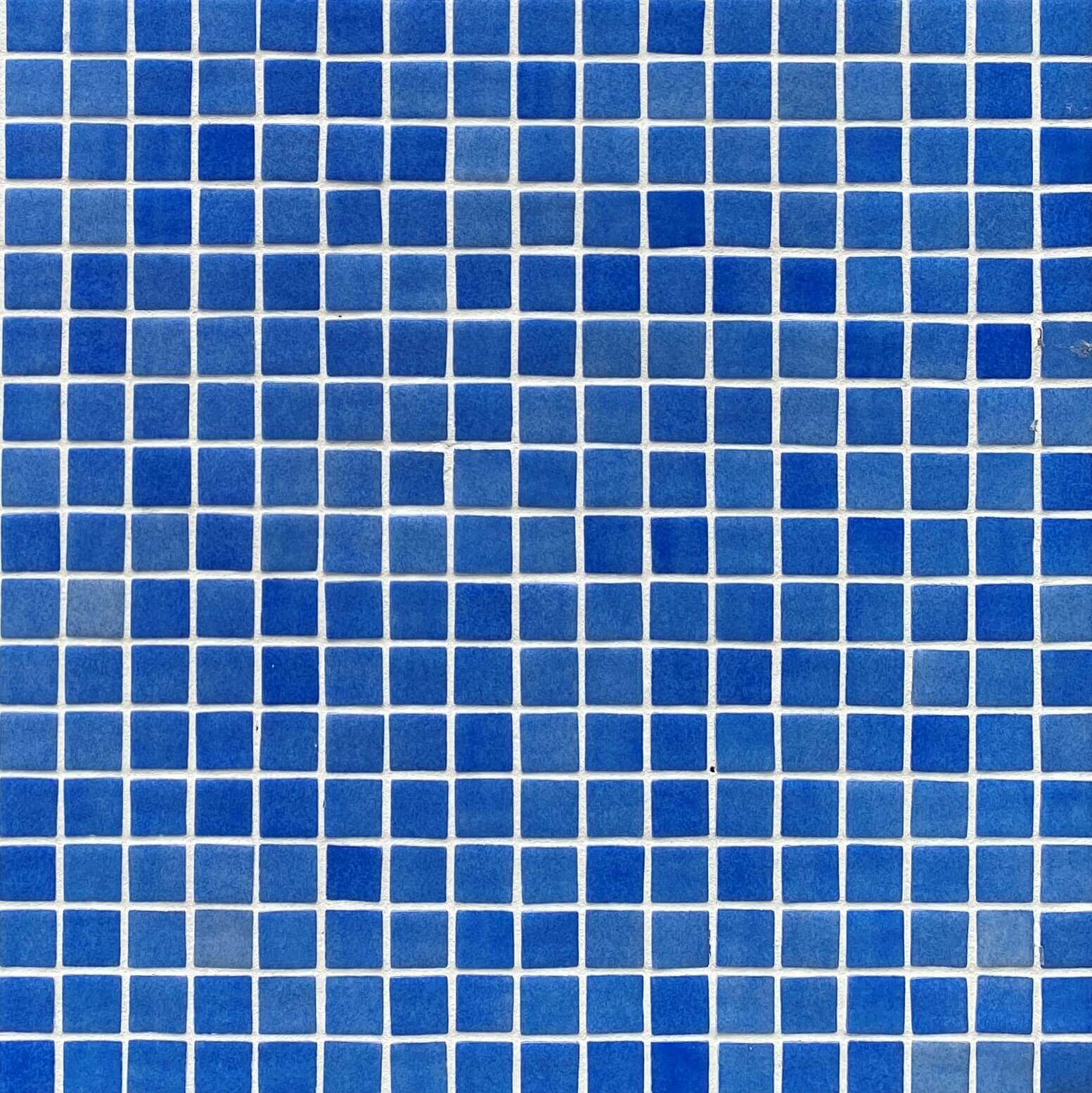 Azure Spanish PVC Dot Mounted Glass Pool-Mosaic 7492