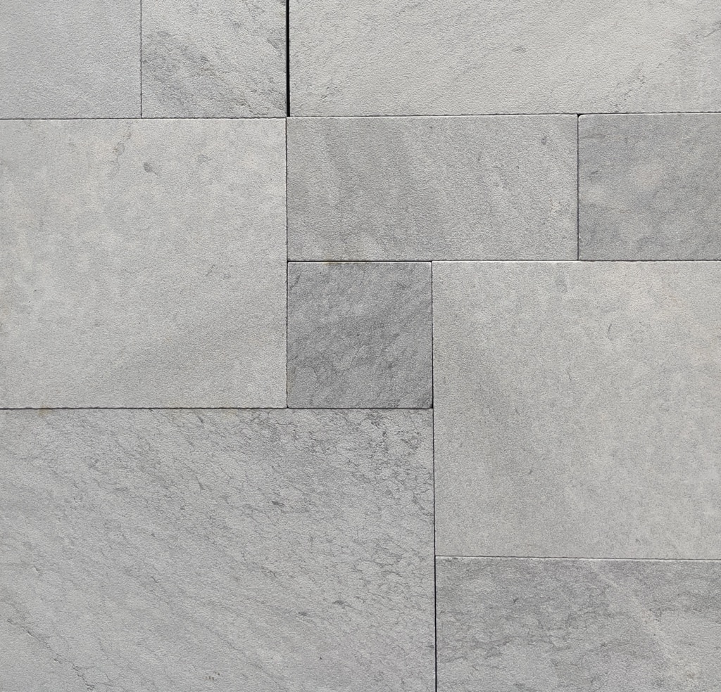 Tiger Skin Grey Marble Sandblasted French Pattern Tile 8878