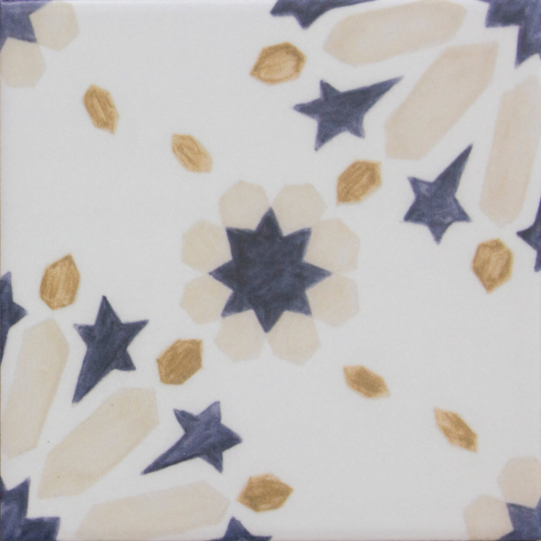 Memories Blue Deco Matt Spanish Porcelain Wall & Floor Tile 4963