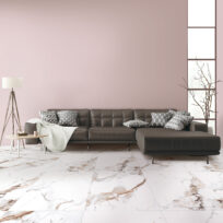 Calcatta Gold Marble Look Polished Rectified Porcelain Tile 2591