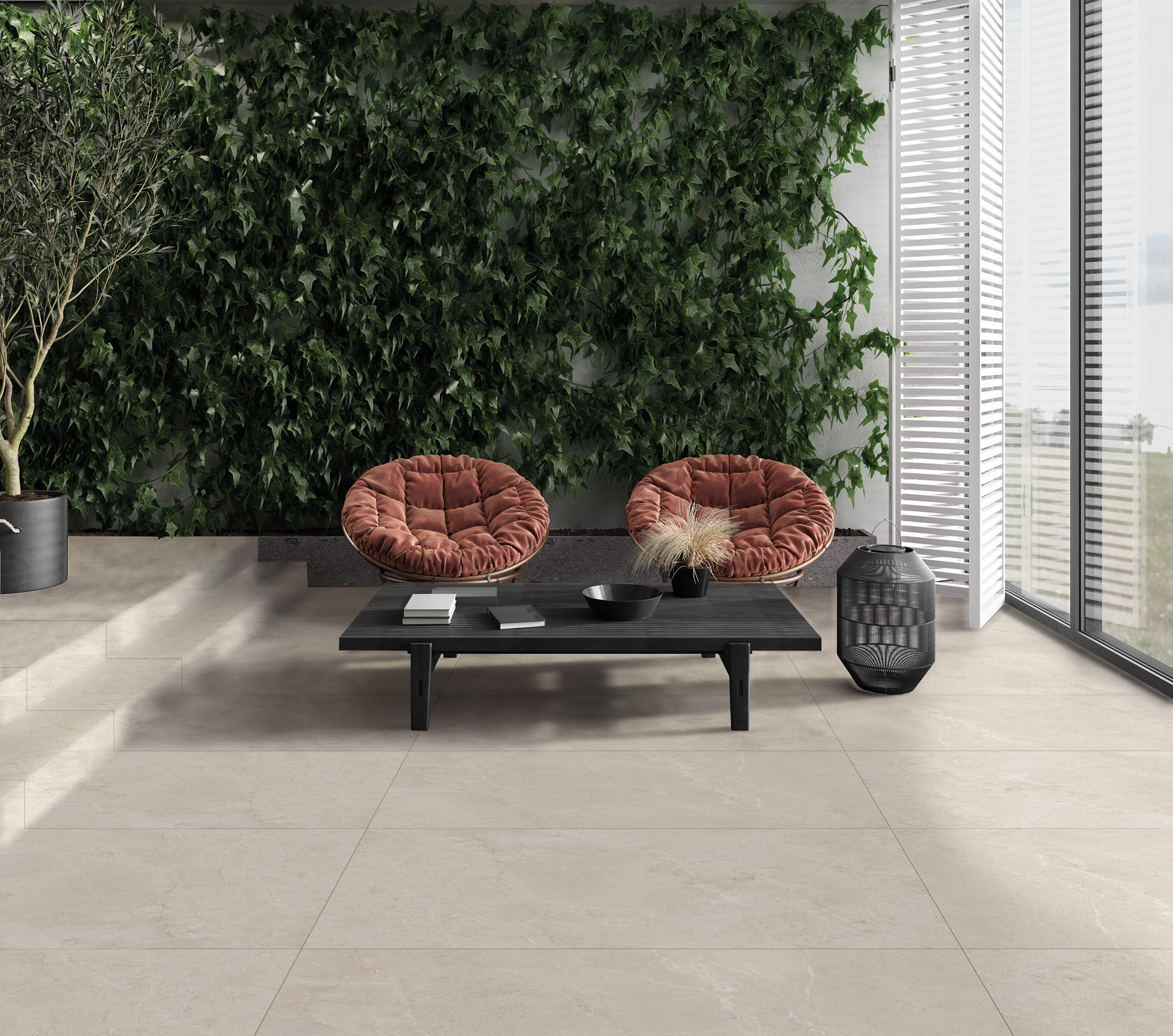 Dream Warm Matt Italian Rectified Porcelain Slab 2359