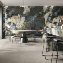 Magallanes Marble Look Polished Spanish Porcelain Slab 2563